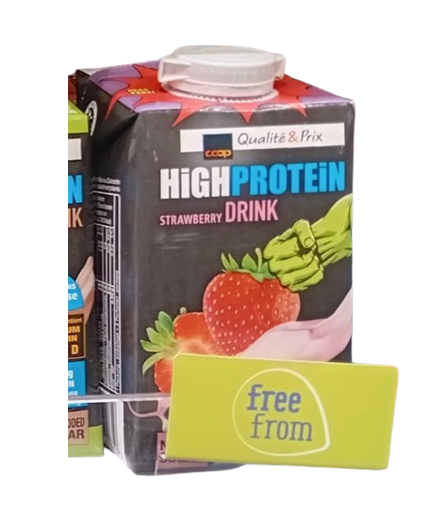Strawberry High Protein Drink 500ml
