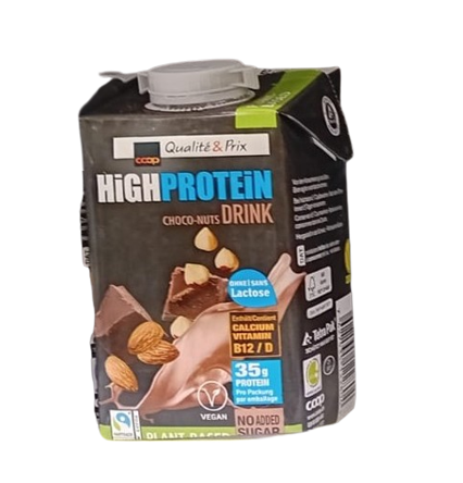 High Protein Choco &amp; Nuts Vegan 500ml