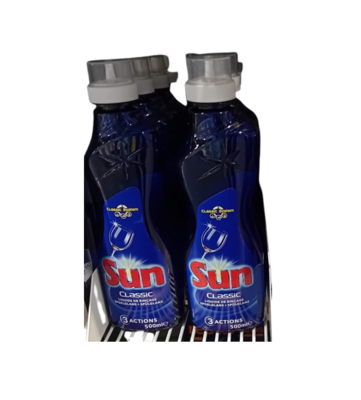Sun Rinçage pour lave-vaisselle 2x500ml