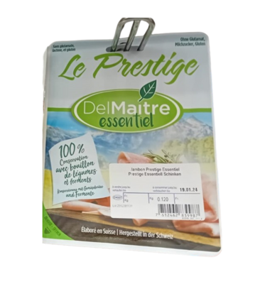 Del Maitre Jambon en tranches 120g