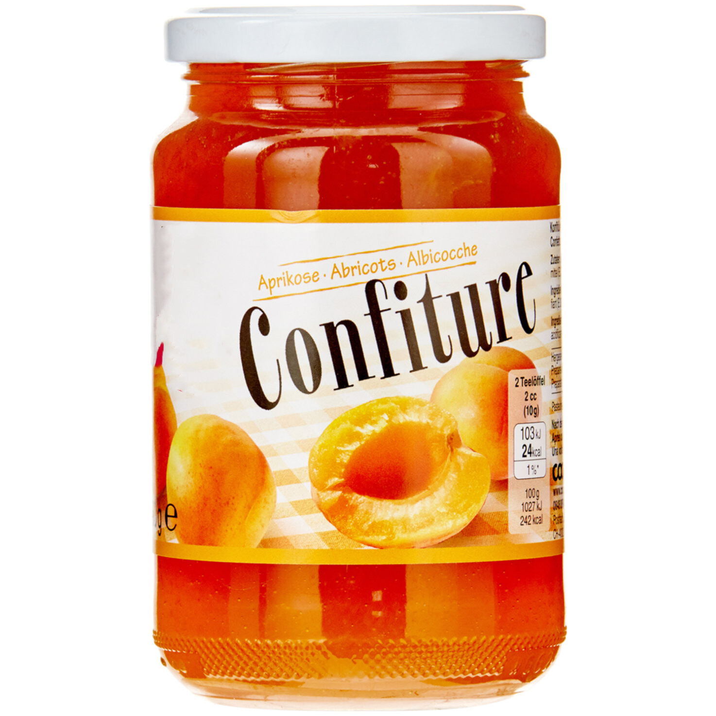 Confiture aux abricots 450g