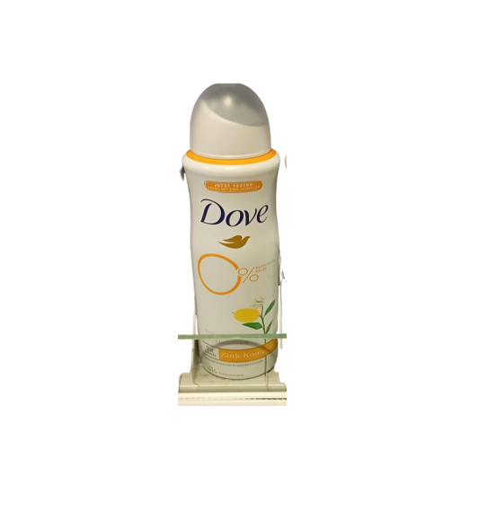 Dove Déodorant Spray au Zinc parfum d&#39;agrumes et de pêche sans sels d&#39;aluminium 150 ml