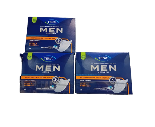 Tena Men Level 3 8PCE