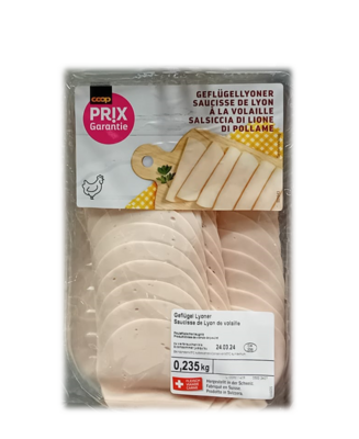 Sauc. Lyon volail 235g