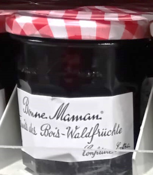 Bonne Maman Confiture aux cerises noires 370g