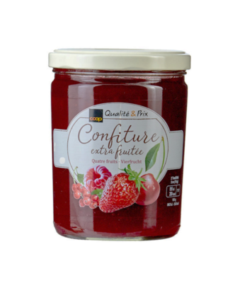 Confiture 4 fruits 460g