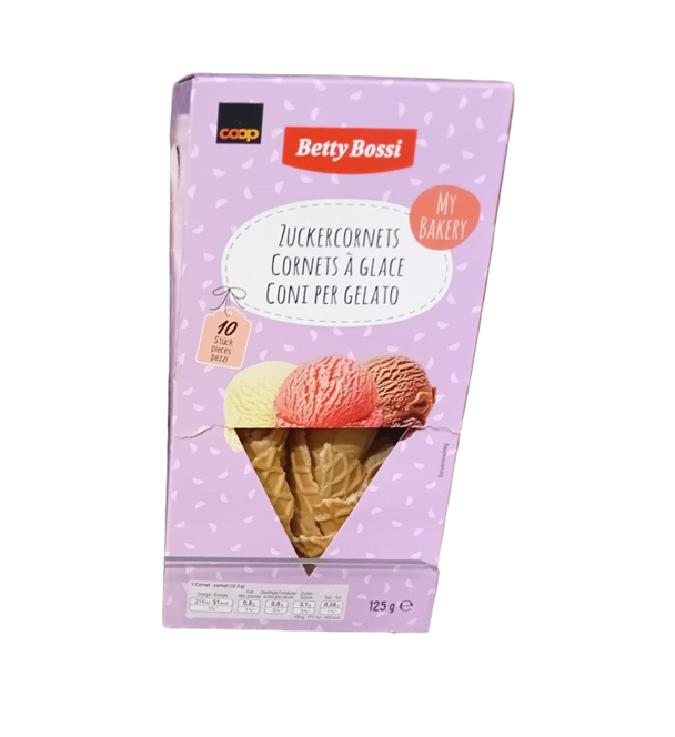Betty Bossi Cornets à glace 125g