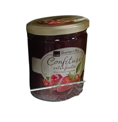 Confiture aux 4 fruits 460g