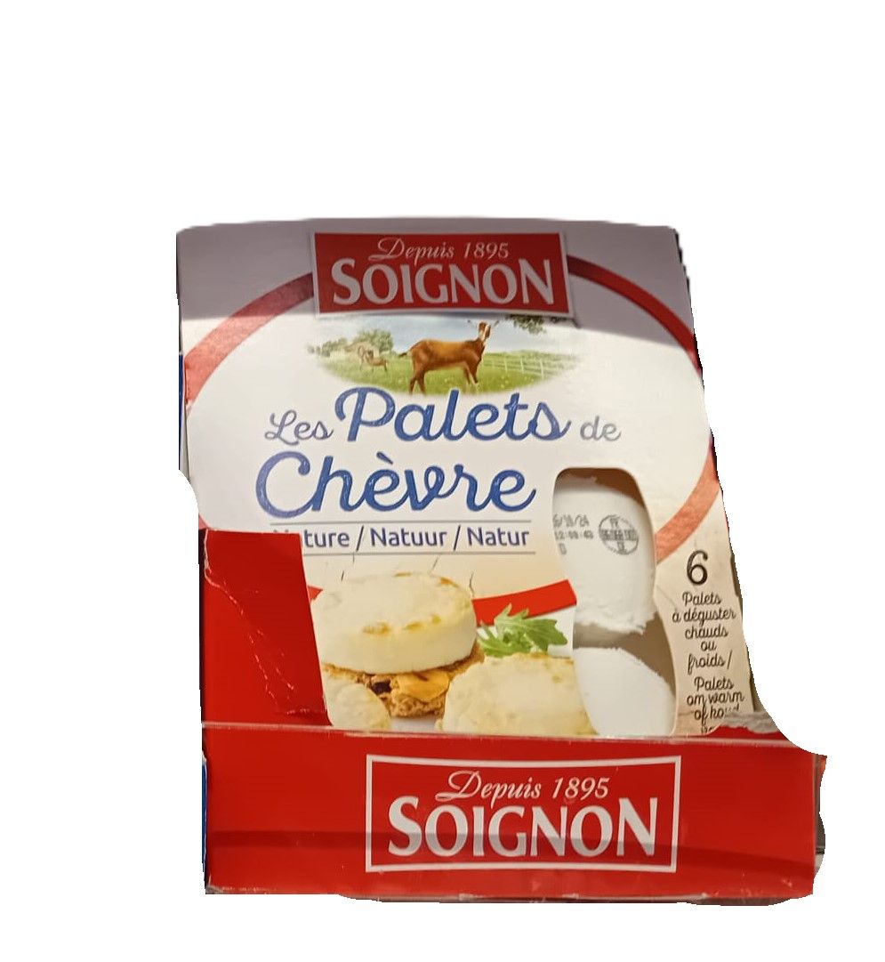 Soignon Les Palets de Chèvre nature 150g