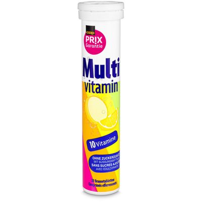 Comprimés effervescents vitamines 20 pièces