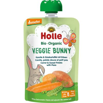 Holle Veggie Bunny gourde à partir de 6 mois+ (100g)