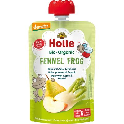 Holle Fennel Frog gourde à partir de 6 mois+ (100)