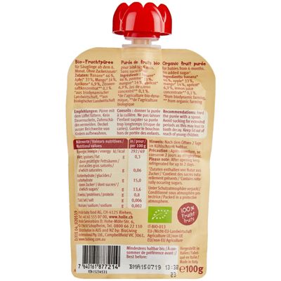 Holle Banana Lama gourde à partir de 6 mois+ (100g)
