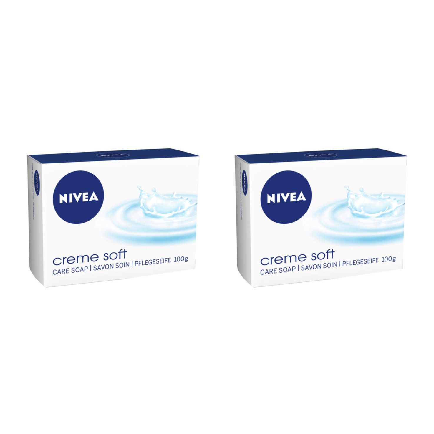 Nivea savon crème Soft 2x100g