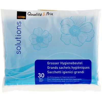 Solutions Sachets hygiéniques 30 pièces