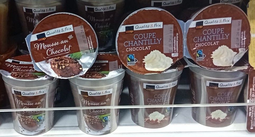 Chantilly au chocolat 2x125g