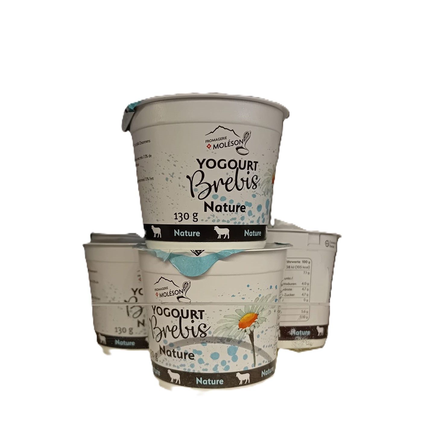 Yogourt au lait de brebis et moka 130g