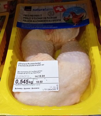 Naturafarm Poulet d&#39;élevage en plein air 520g