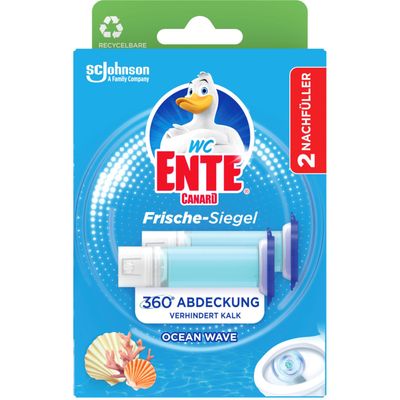 Canard-WC Gel nettoyant WC océan Fresh Discs recharge 72ml