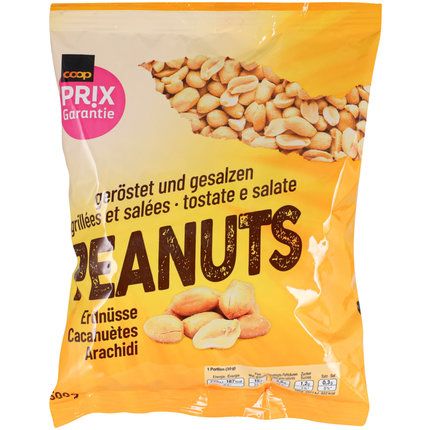 Cacahuètes  grillées et salées (500g)