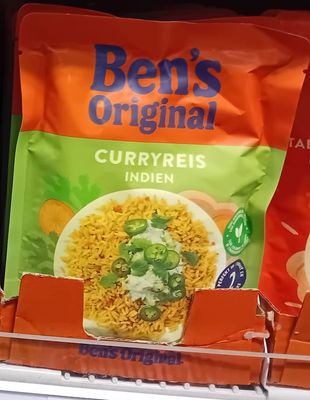 Ben&#39;s Original express riz Curry Indien