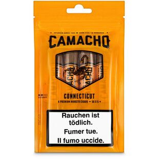 Cigares Camacho Connecticut Robusto Fresh-pack 4