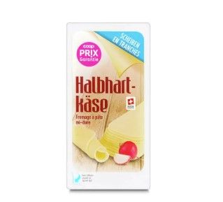 Fromage à pâte mi-dure en tranches env. 400g