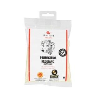 Parmigiano Reggiano da latte di vacca bianca Presidio Slow Food, pointe d&#39;env. 100g