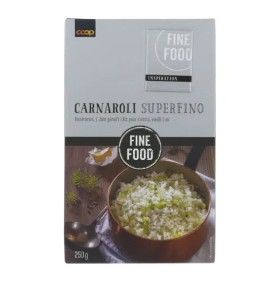 Fine Food Riz carnaroli superfin 250g