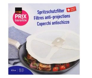 Filtres anti-éclaboussures 18 pièces 28cm