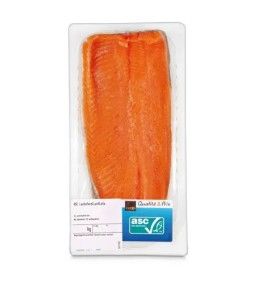 Filet de truite saumonée ASC env. 185g