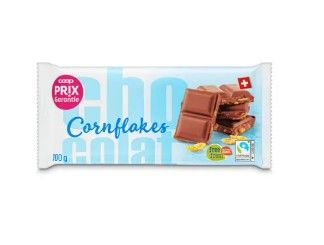 Fairtrade Plaque de chocolat Cornflakes 100g