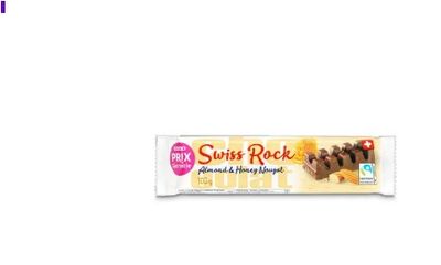 Fairtrade Lait au chocolat Swiss Rock 100g
