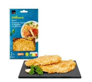 Délicorn Quorn escalope Mozzarella &amp; Pesto 240g