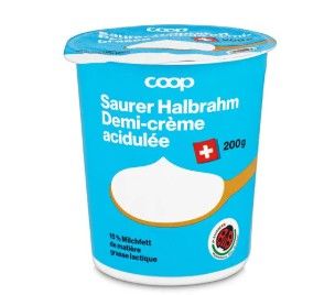 Demi-crème acidulée IP-Suisse 200g