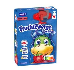 Sérés Danonino Fraise gourde 4x70g 280g