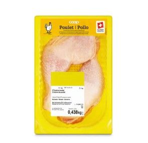Cuisses de poulets 2 pièces env. 410g