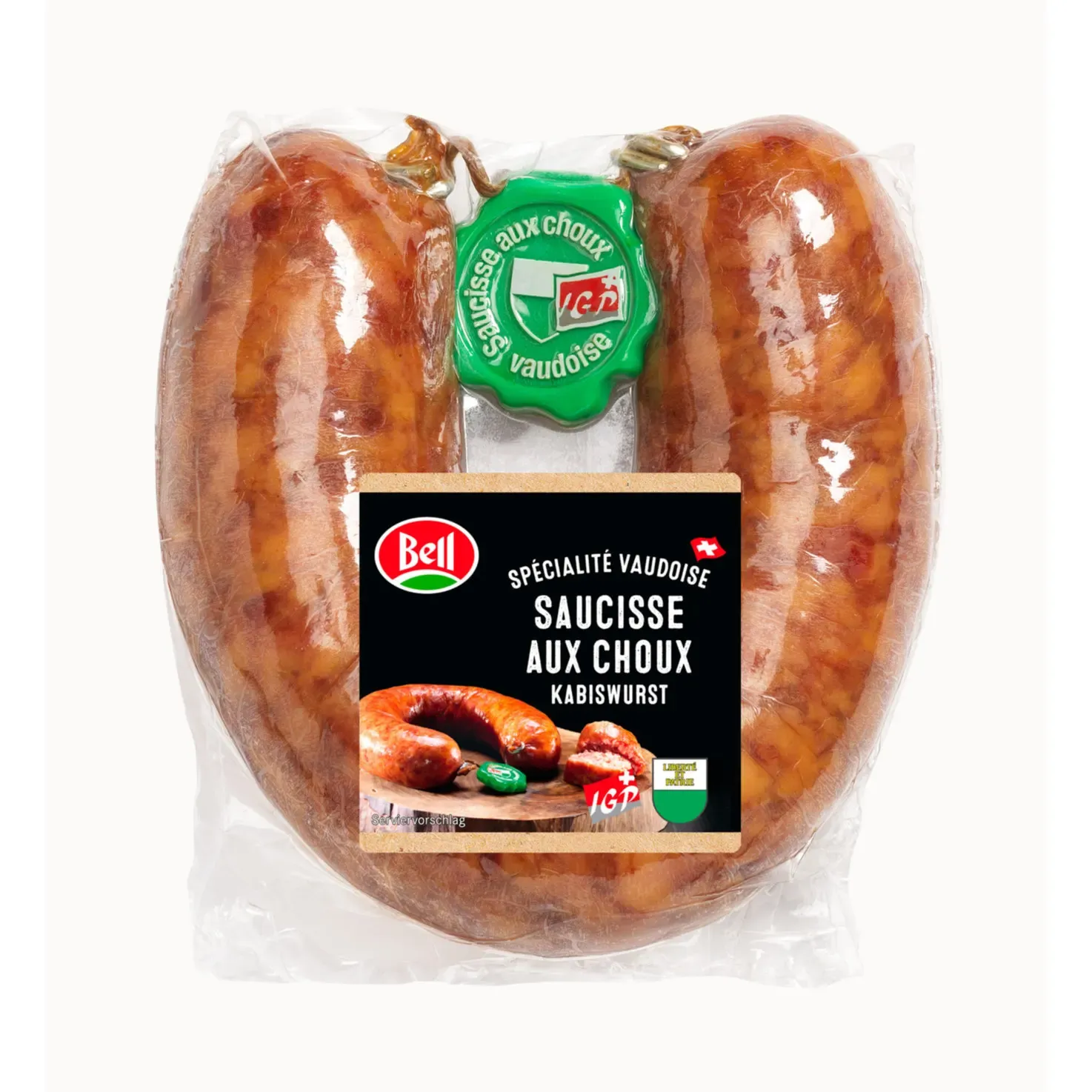 Bell Saucisson aux choux 1 pièce env. 250