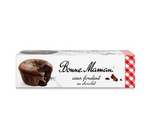 Bonne Maman Coeurs fondant au chocolat 2 pièces 190g