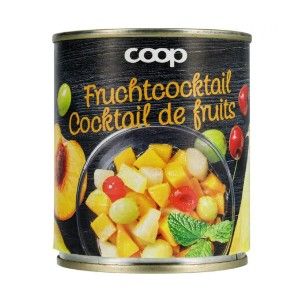 Cocktail de fruits en conserve 140g
