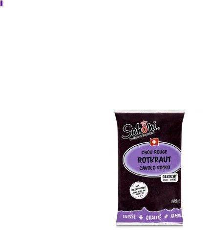 Schöni Chou rouge cuit 500g