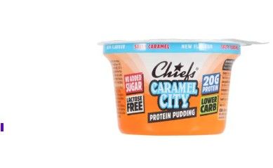 Pudding protéiné Chiefs Salty caramel 200g
