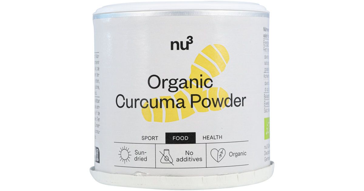 nu3 Poudre de curcuma bio 90g