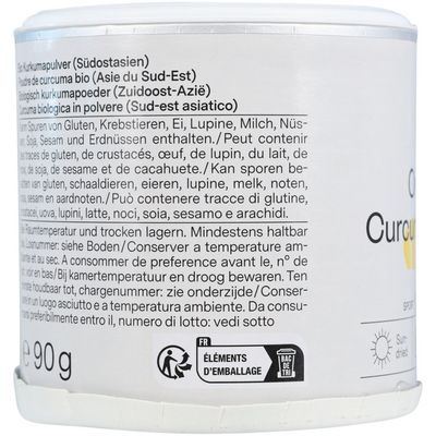 nu3 Poudre de curcuma bio 90g
