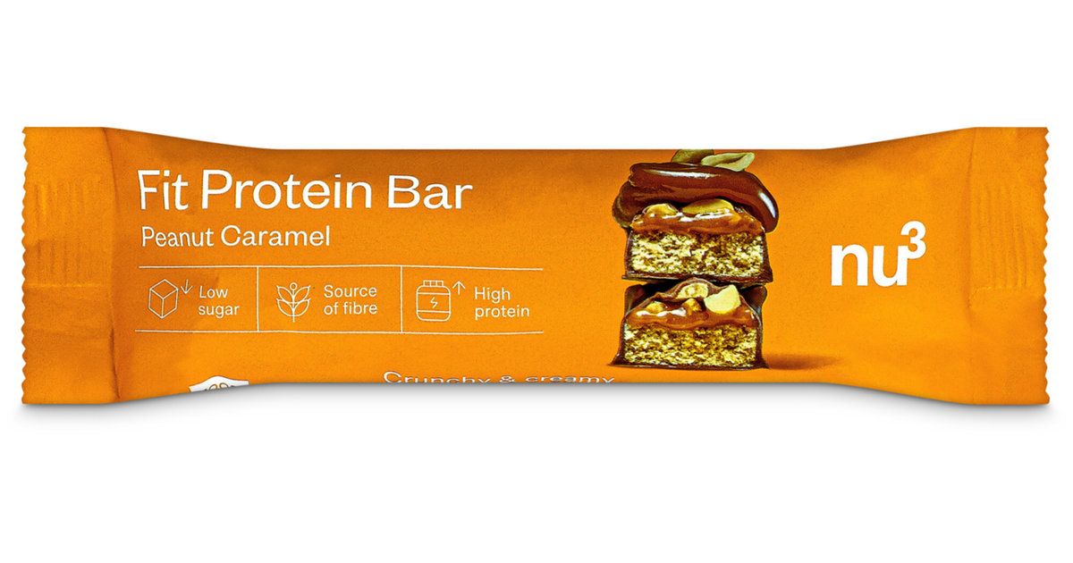 nu3 Fit Bar PeanutCaramel 55g