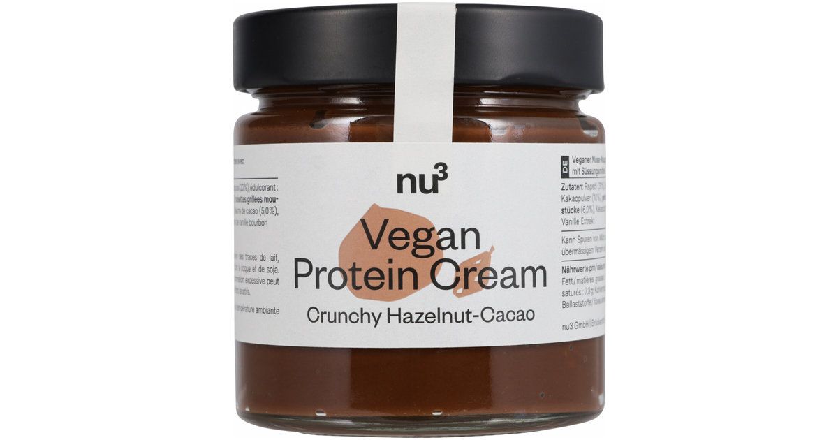 nu3 Crème de noisettes protéinée Fit 200g
