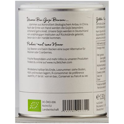 nu3 Baies de goji 130g