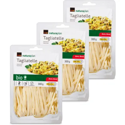 Bio Betty Bossi Tagliatelles 3x 300g