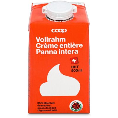Crème entière 35% UHT 500ml