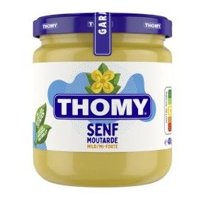 moutarde mi-forte 100% suisse 400G